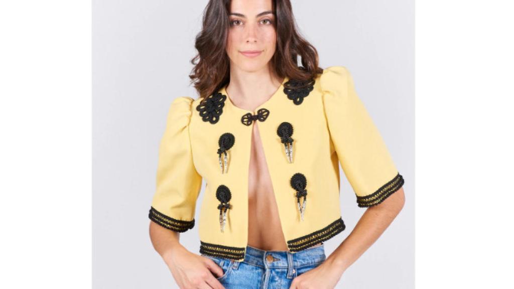 Chaqueta bolero goyesca.