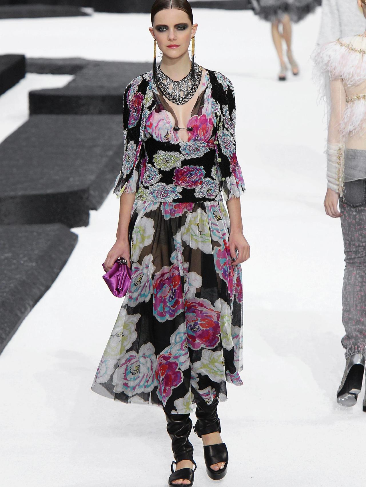 Desfile primavera/verano 2011 de CHANEL.