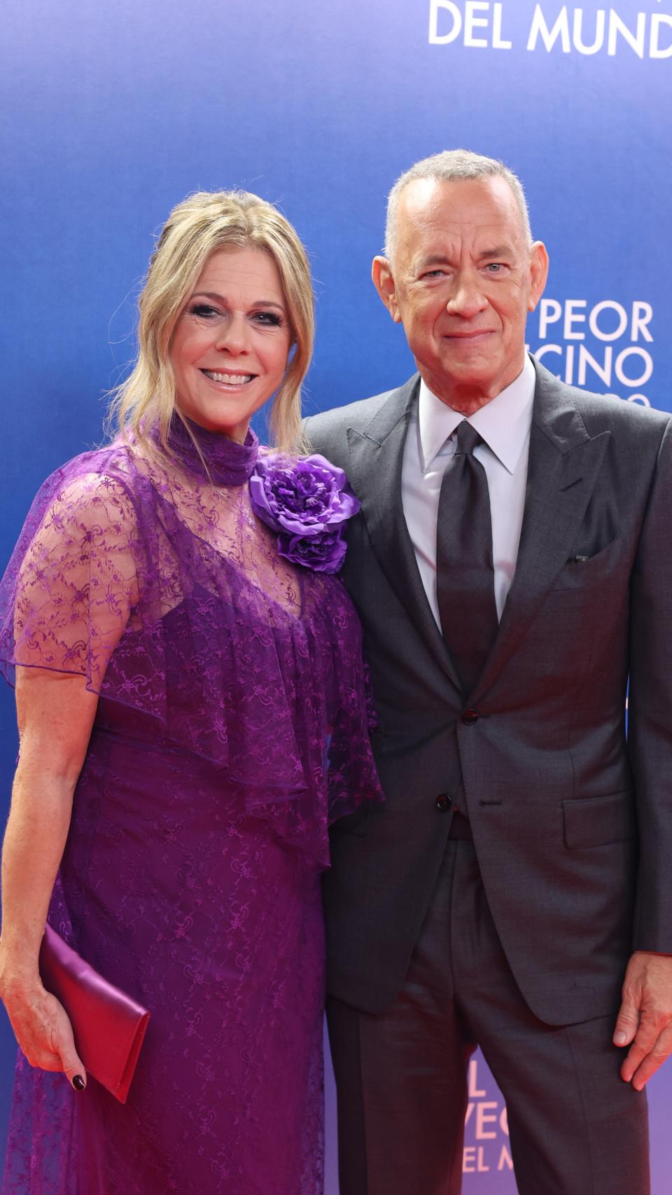 Tom y Rita en un acto público en Madrid, en diciembre de 2022.