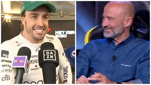 Fernando Alonso y Antonio Lobato