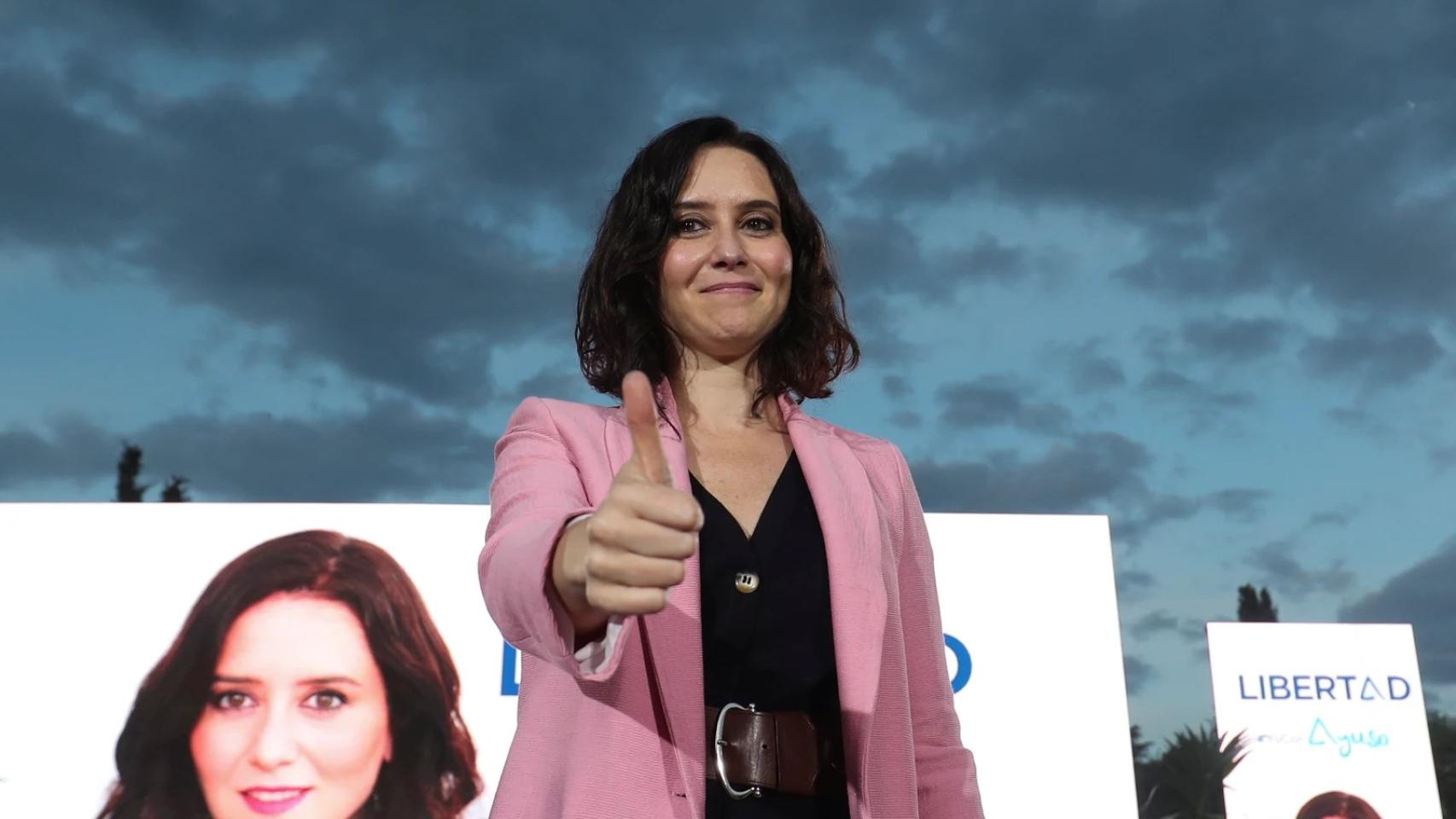 Isabel Díaz Ayuso, presidenta de la Comunidad de Madrid.