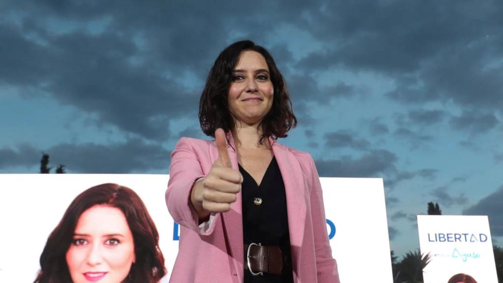 Isabel Díaz Ayuso, presidenta de la Comunidad de Madrid.