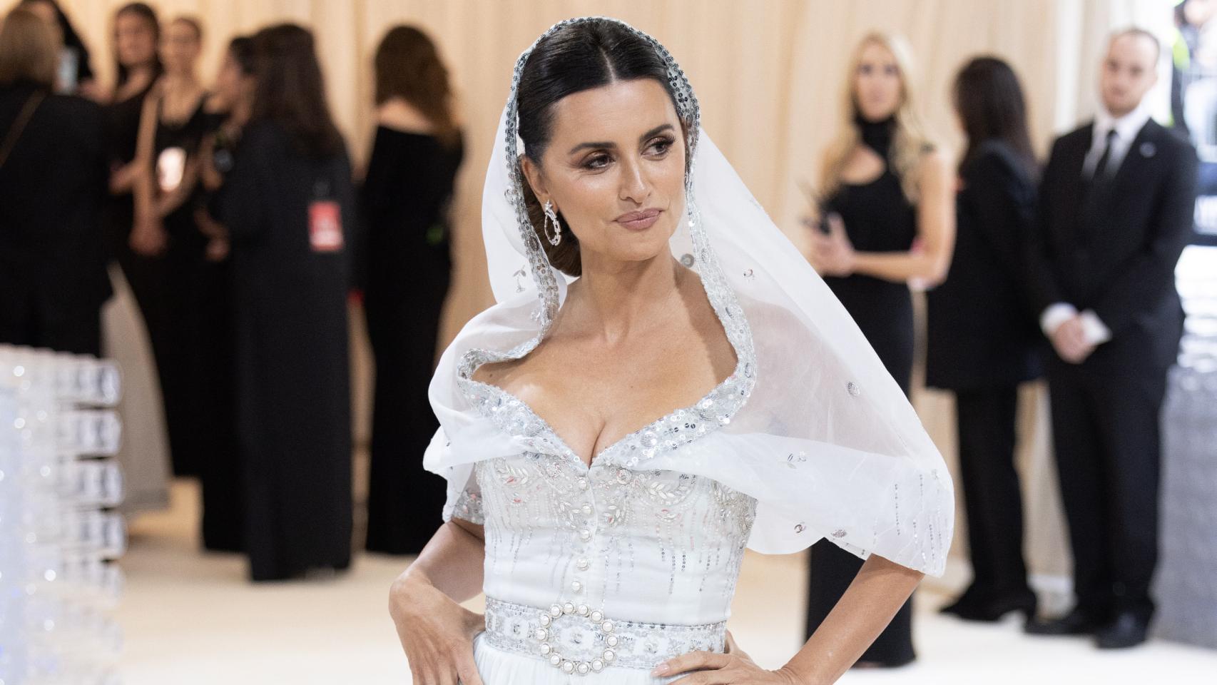 Penélope Cruz posa en la  Gala Met 2023