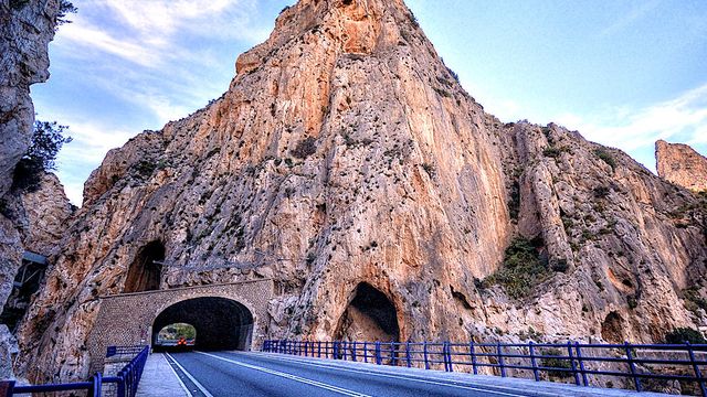 El túnel del Mascarat entre Calpe y Altea cerrará la carretera una semana en mayo.