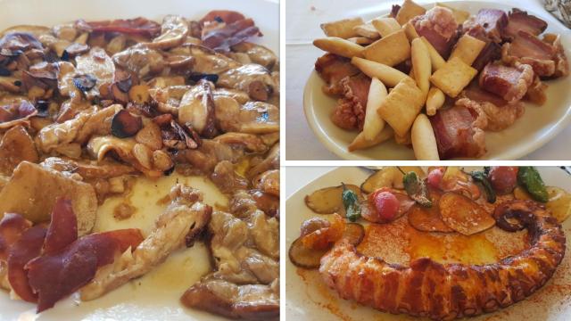Tres platos fastuosos que nos alegraron la tarde