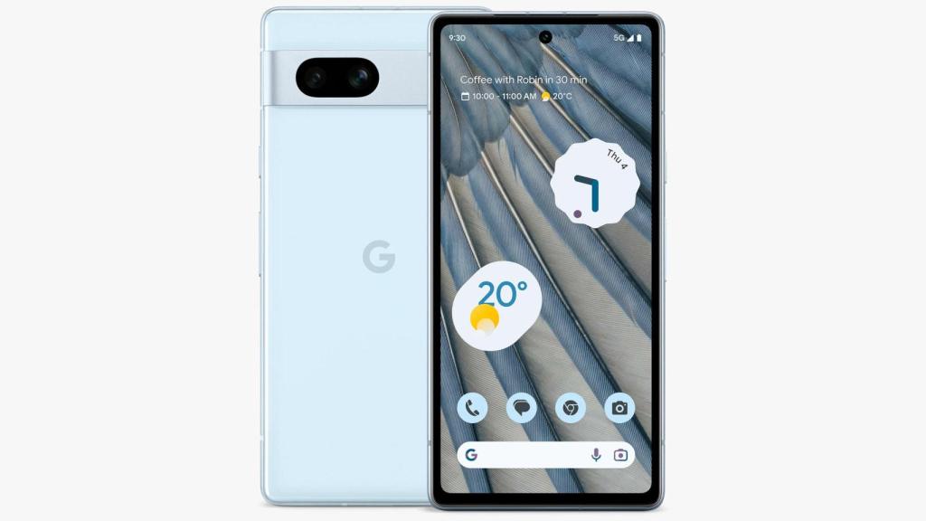 Imagen filtrada del Pixel 7a