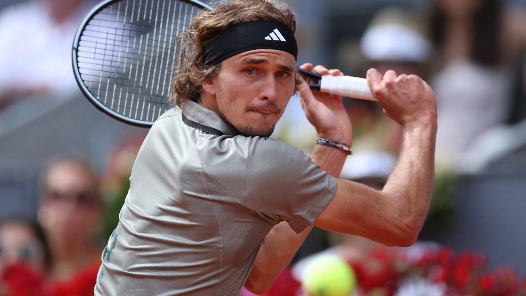 Revés a dos manos de Alexander Zverev