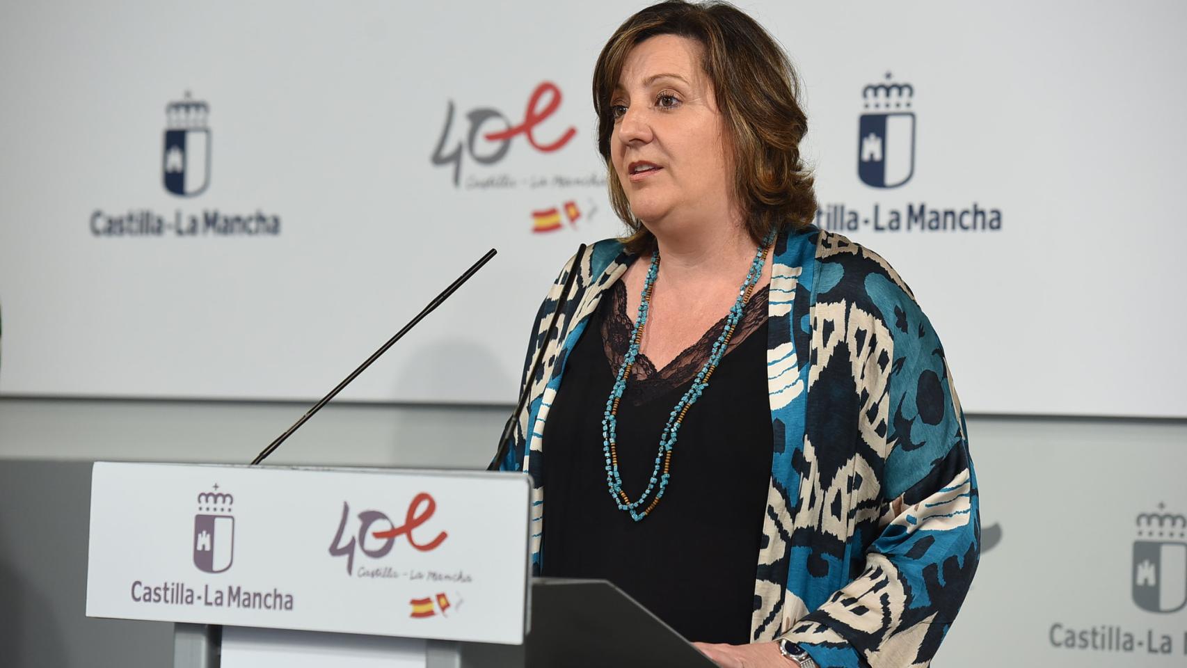 Patricia Franco, consejera de Economía, Empresas y Empleo. Foto: JCCM.