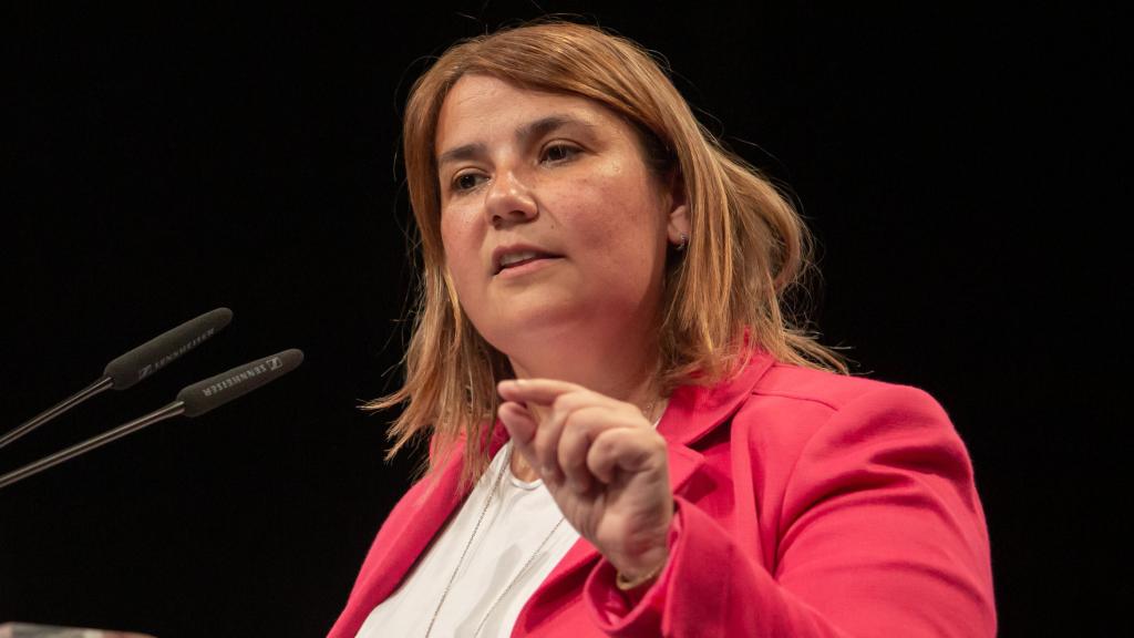 Tita García, alcaldesa de Talavera, en una imagen de este lunes