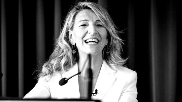 La vicepresidenta y ministra de Trabajo y Economía Social, Yolanda Díaz
