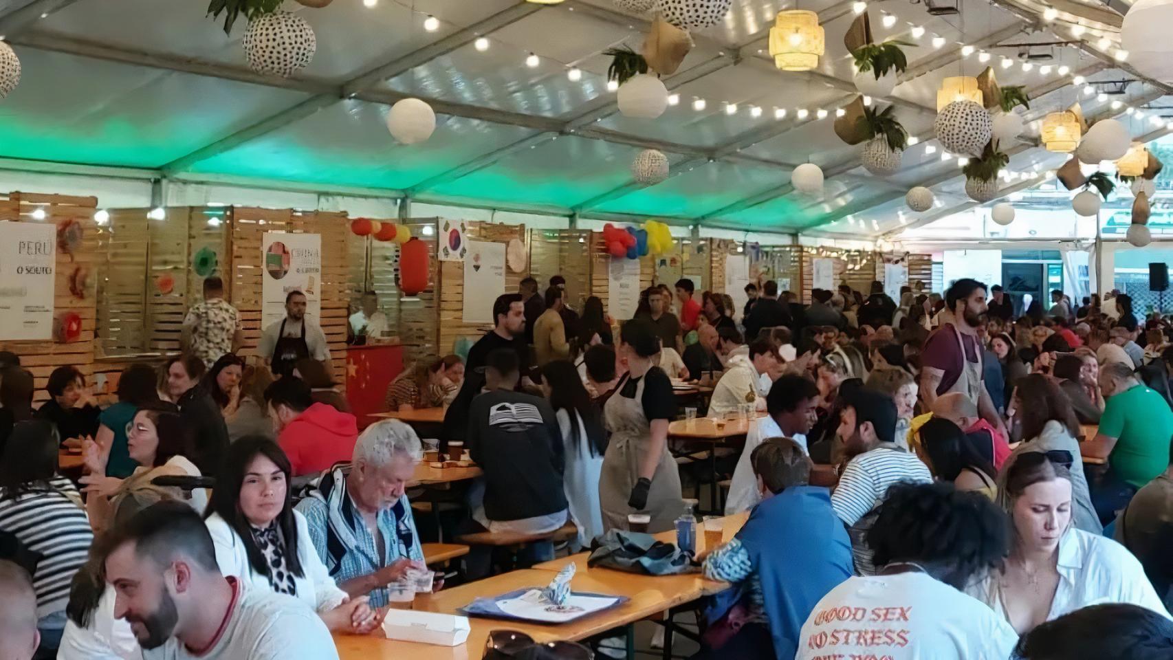 Imagen de la cita gastronómica ‘Mestizaxes’ 2023, en Pontevedra.