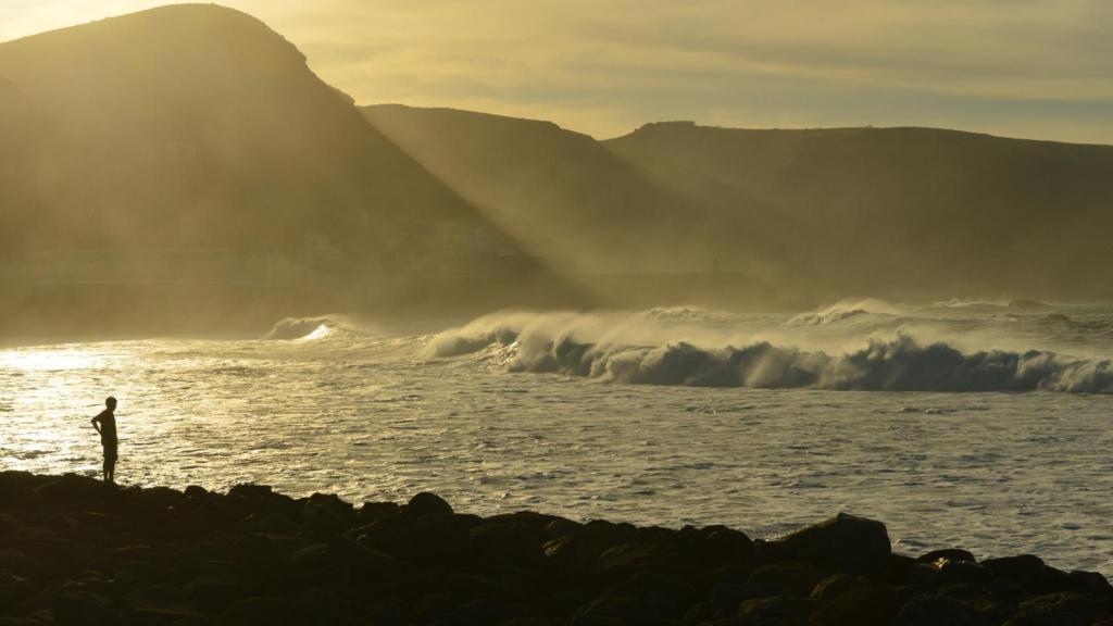 Playa de las Canteras en Gran Canaria.