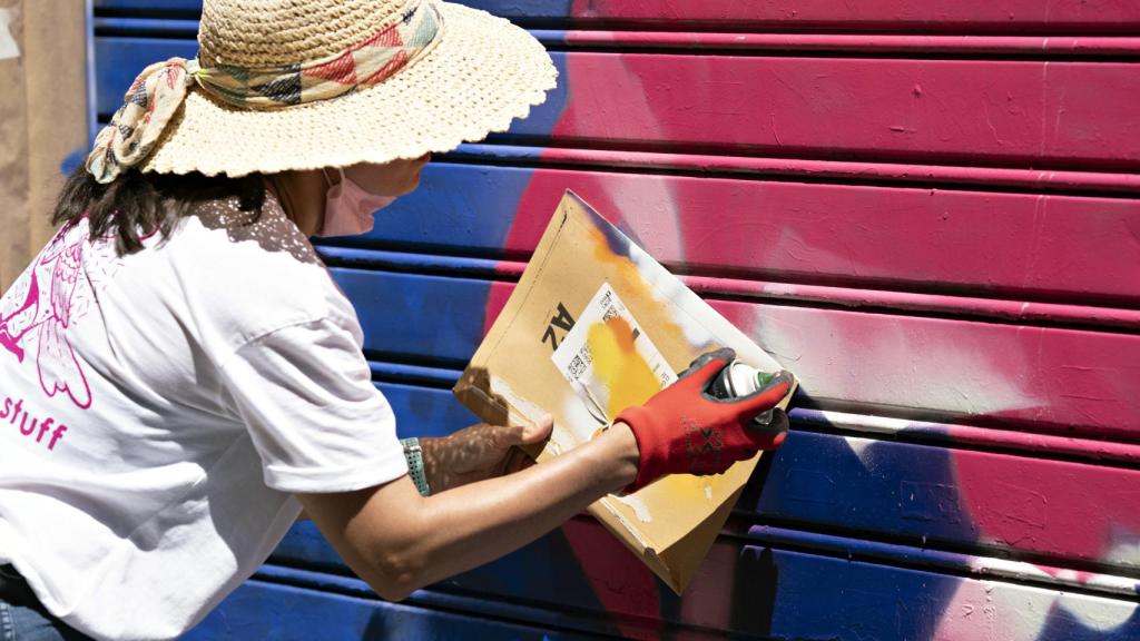 Iris Draws de Pinta Malasaña 2022.