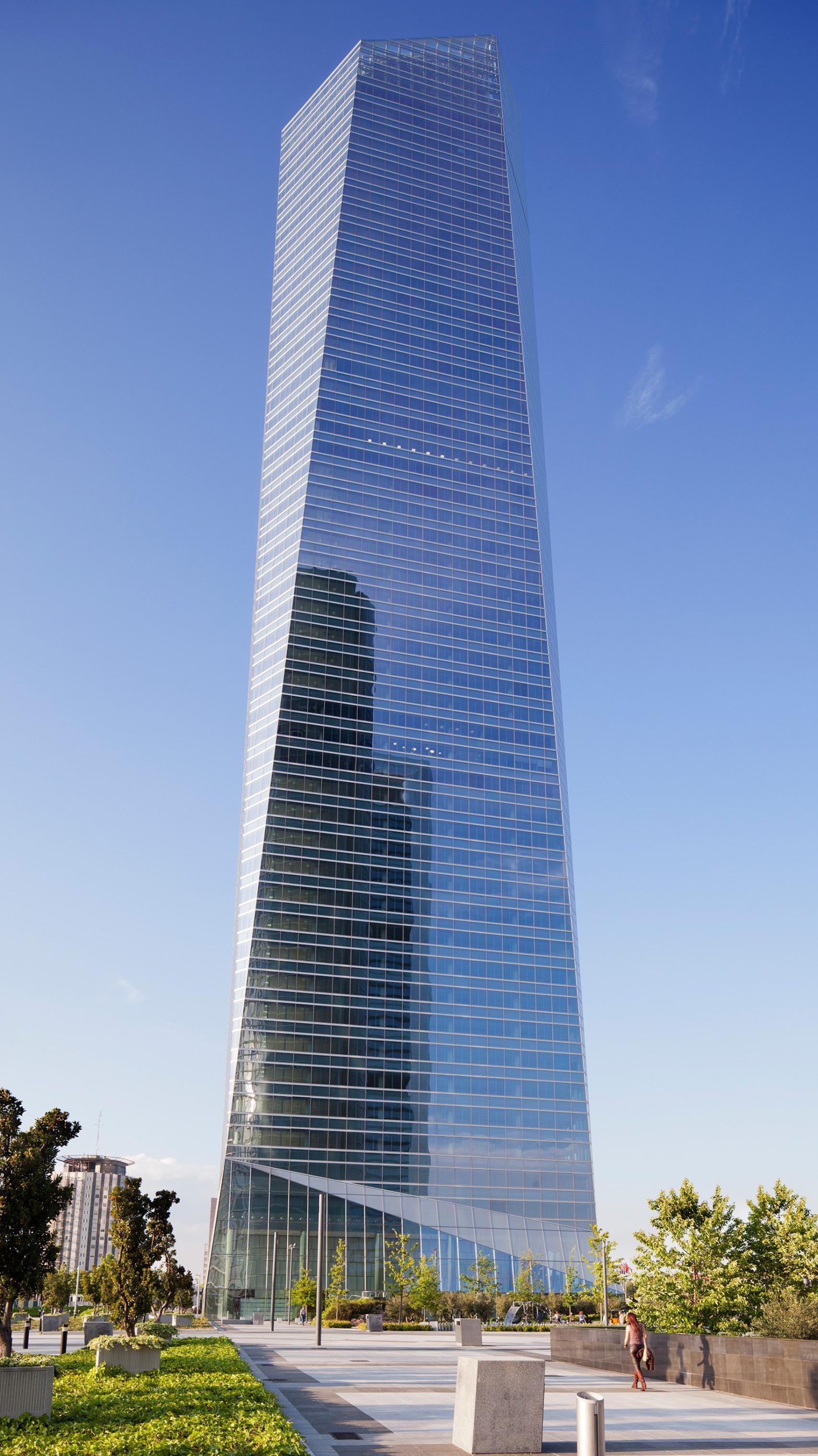 Torre de Cristal, en cuya gestación ha participado el estudio Ortiz.León.