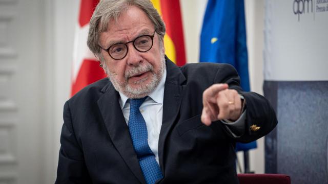 Juan Luis Cebrián,  expresidente de Prisa, ex presidente de honor y primer director de El País.