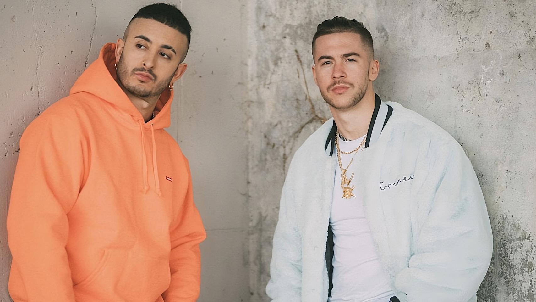 El dúo de rap Natos y Waor.