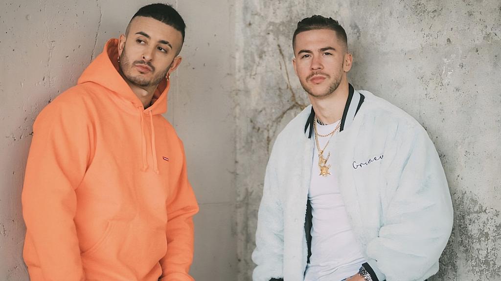 El dúo de rap Natos y Waor.