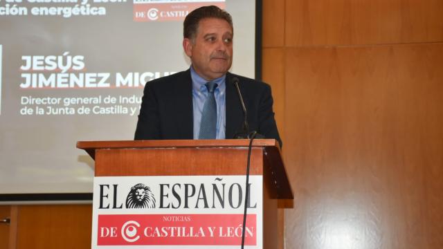 Jesús Jiménez Miguel, director general de Industria de la Junta de Castilla y León, en el foro 'El liderazgo de Castilla y León en la transición energética', organizado por EL ESPAÑOL - Noticias de Castilla y León