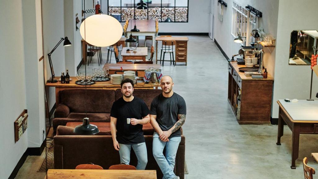 Jorge Sastre y Rafa Panatieri en Sartoria Panatieri