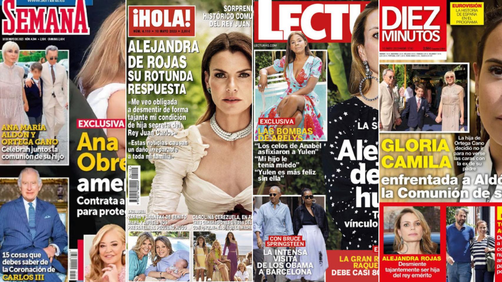 Portadas de revistas.