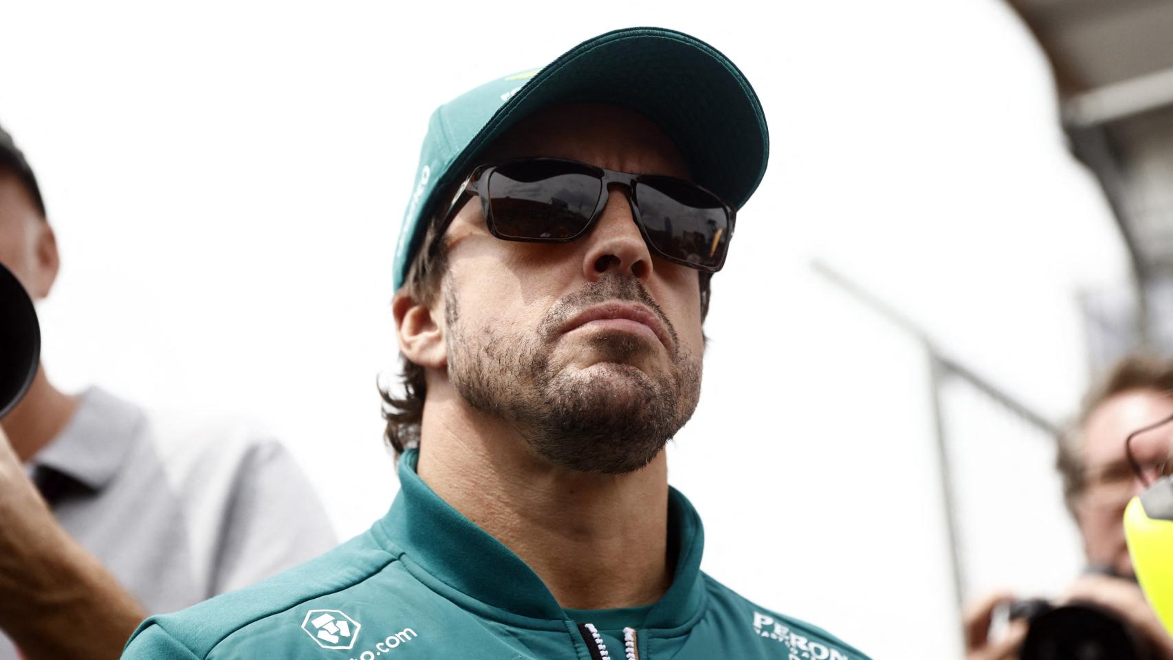 Fernando Alonso, en el GP de Azerbaiyán