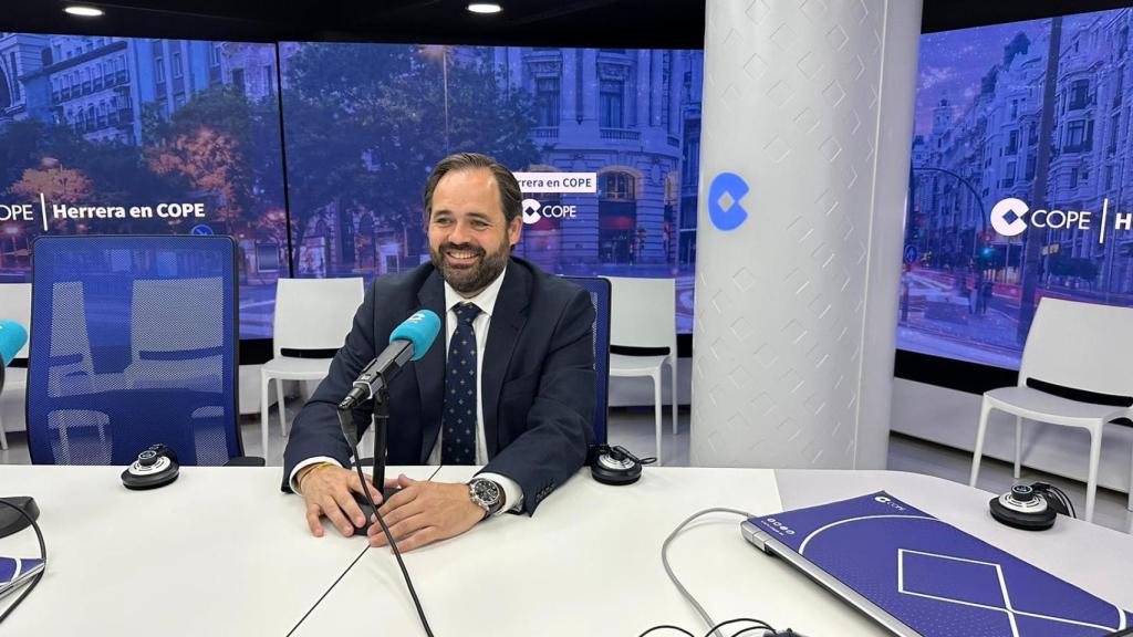 Paco Núñez, este miércoles en el programa de Carlos Herrera en la Cope