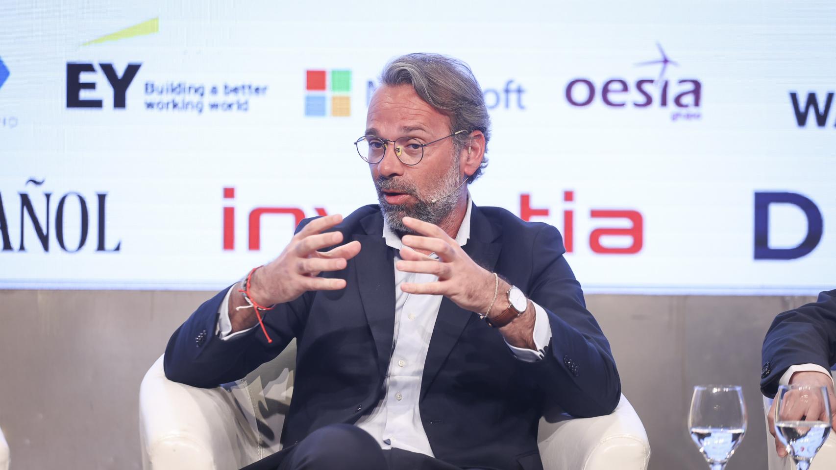 Fran Estevan, CEO de WeGrant, en su participación en la última edición del foro económico 'Wake Up, Spain!'.