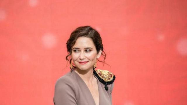 Isabel Díaz Ayuso, durante el festivo del Dos de Mayo.