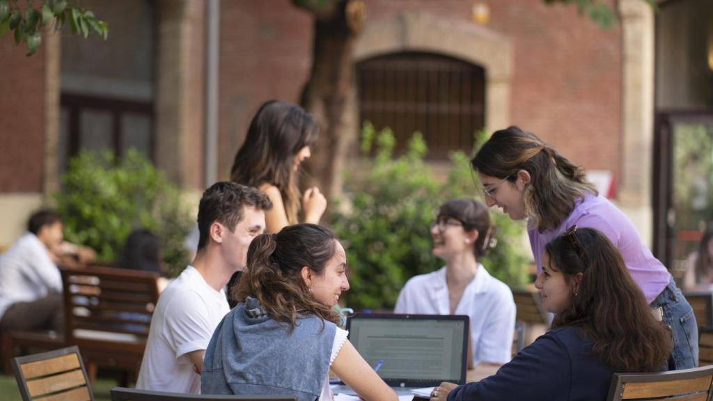 Alumnos de la Universidad de Nebrija.
