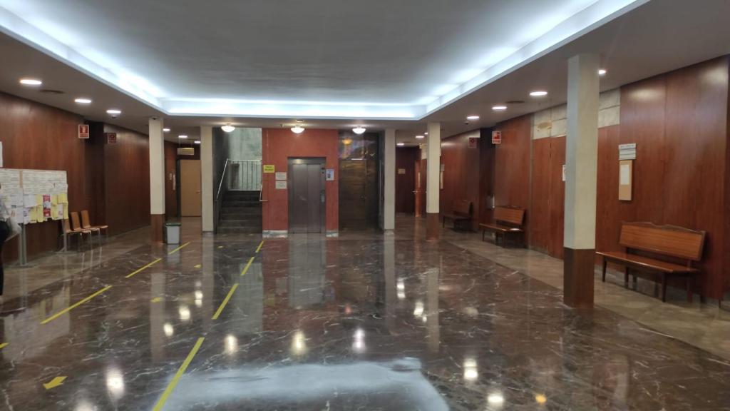 Interior de los juzgados
