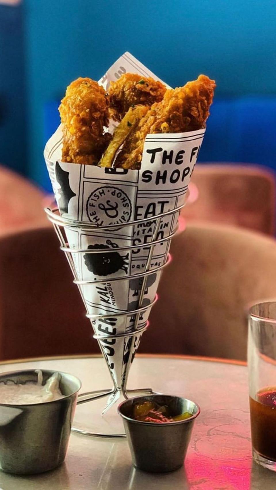 Cono de The Fish & Chips Shop.