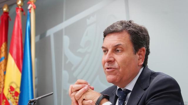 El consejero de Economía y Hacienda y portavoz, Carlos Fernández Carriedo, en una imagen de archivo.