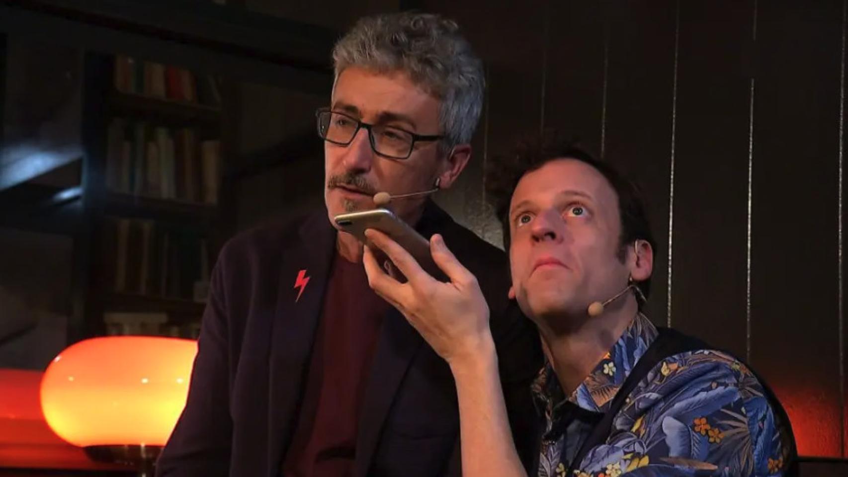 Edu Soto y David Fernández (Atresmedia).