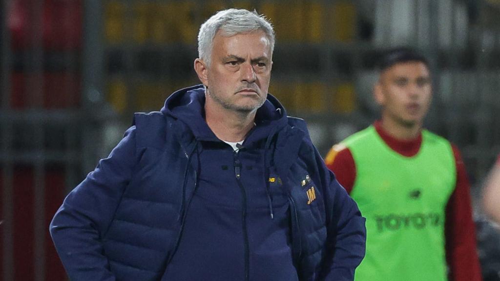 José Mourinho, con la Roma