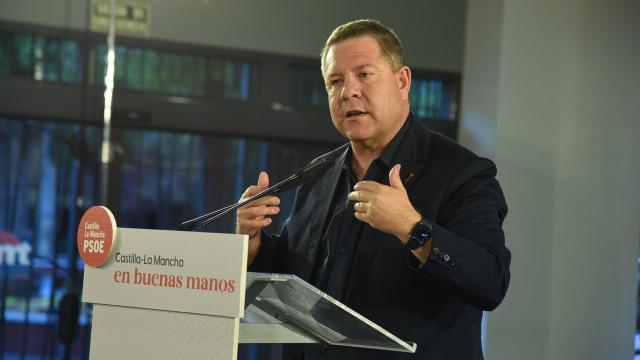 Emiliano García-Page en Miguelturra (Ciudad Real). Foto: PSOE CLM.