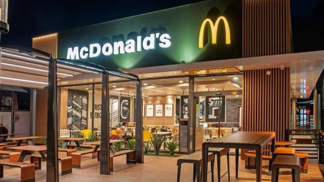 Una establecimiento de McDonald's.