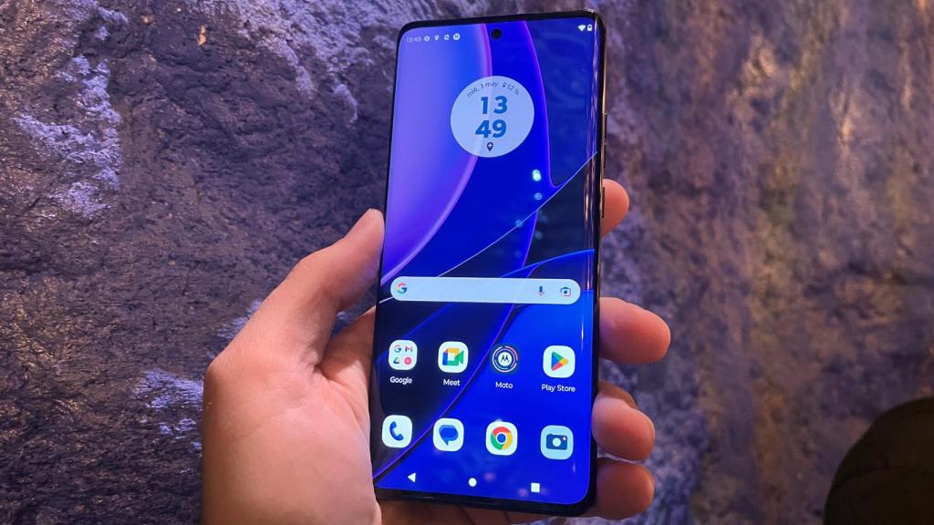 La pantalla del Motorola Edge 40.