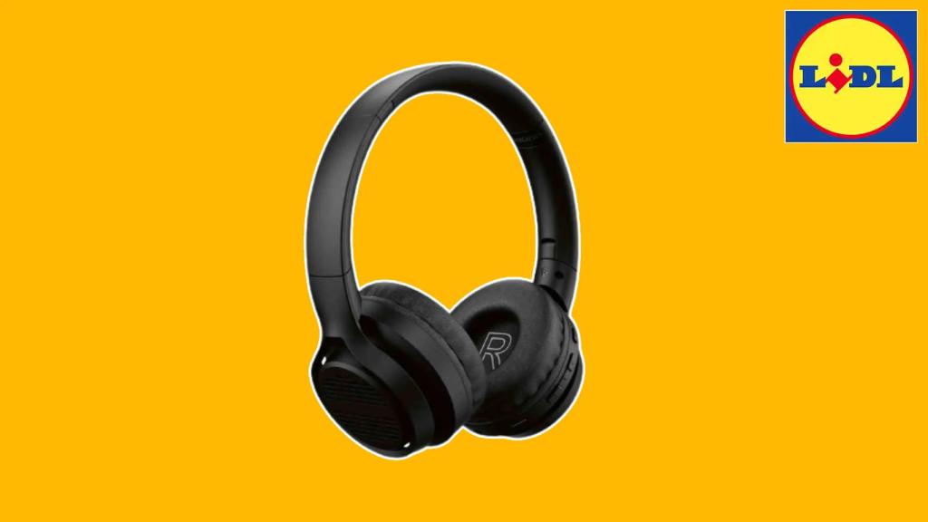 Los auriculares de diadema de Lidl.