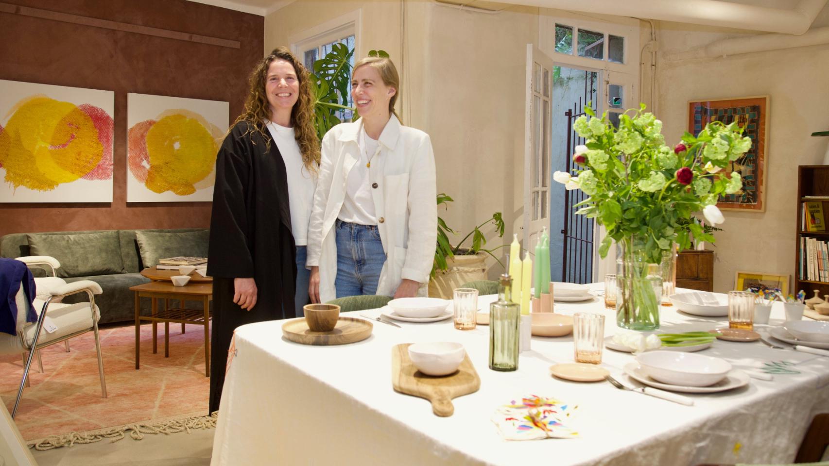 Ana Cervera, de Anticuana, y María García, de On Atlas.