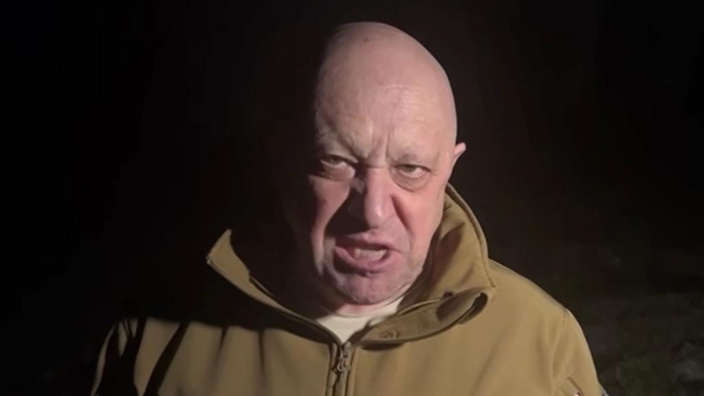 Yevgueni Prigozhin, jefe del Grupo Wagner, en un vídeo difundido este viernes en su canal de Telegram.