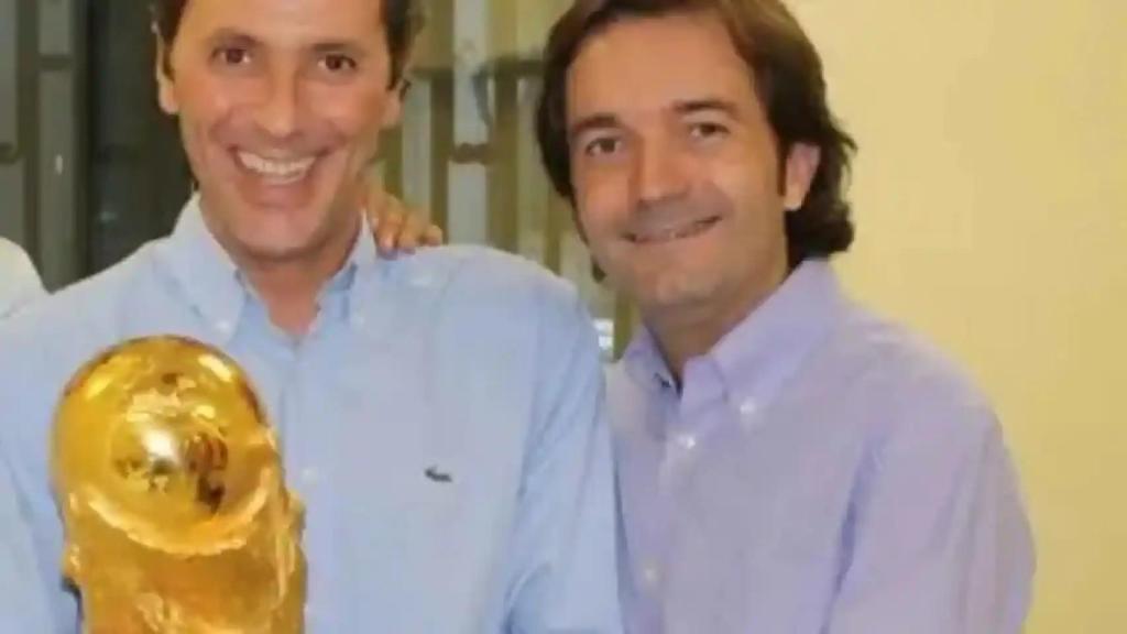Willy y el periodista Paco González.