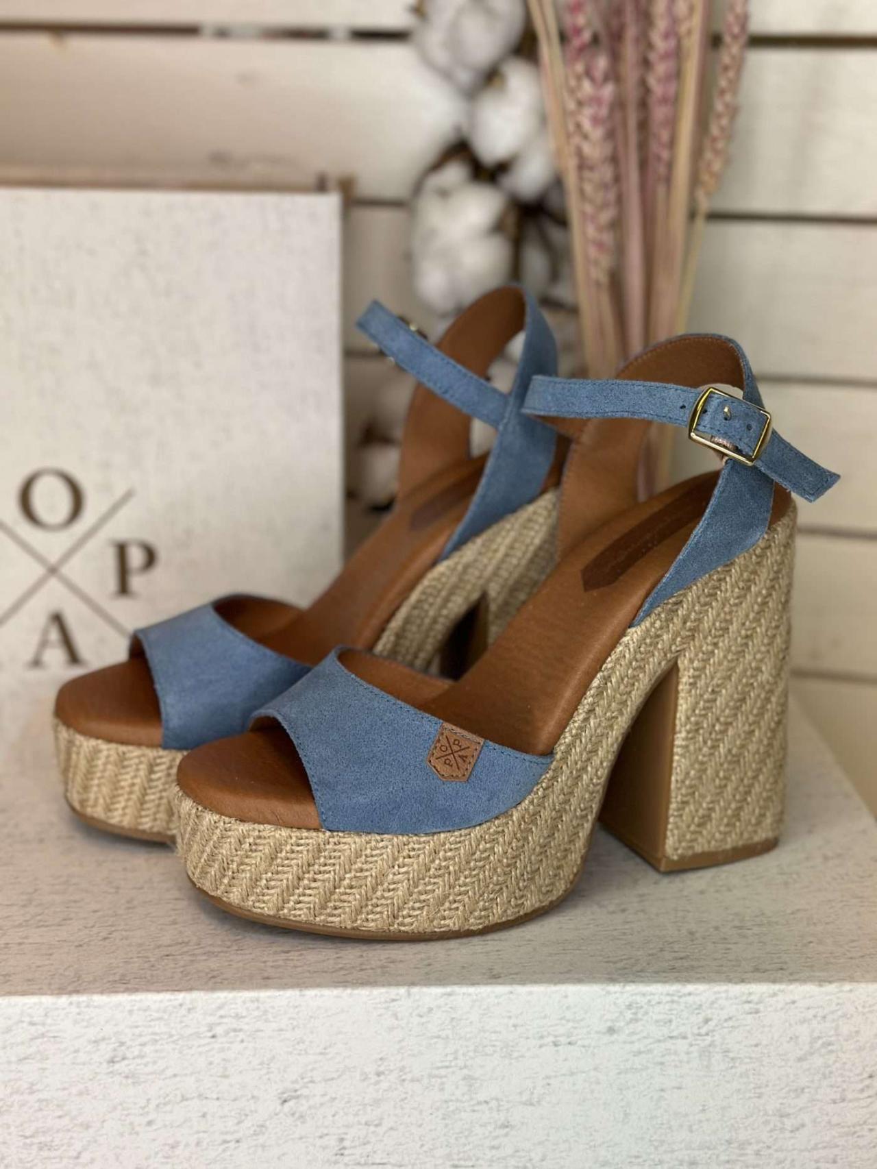 Las sandalias de Gema López.