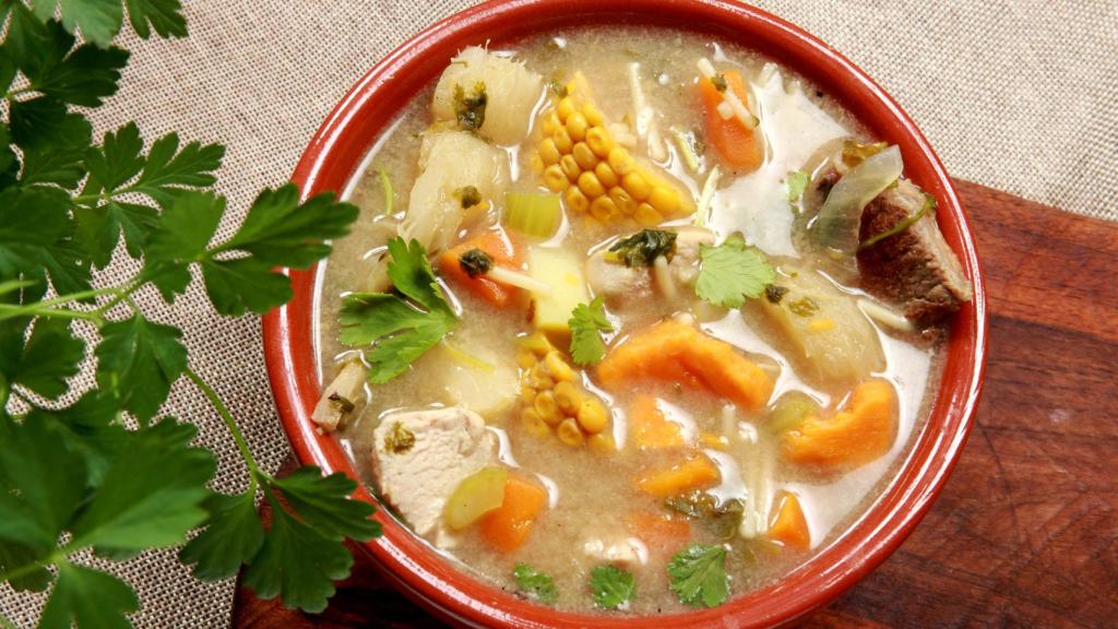 Sancocho típico panameño