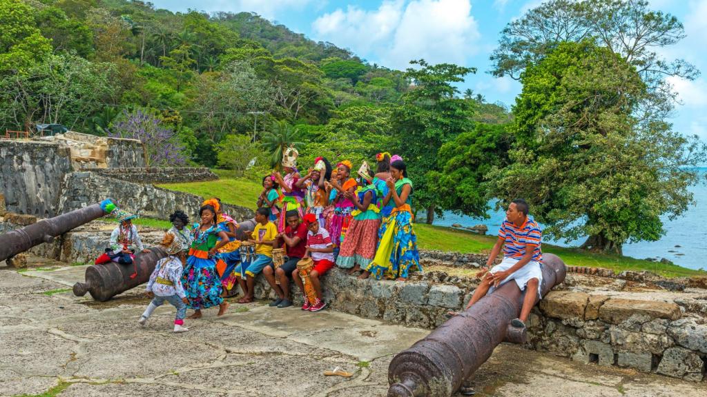 Baile Congo de Panamá en Portobelo