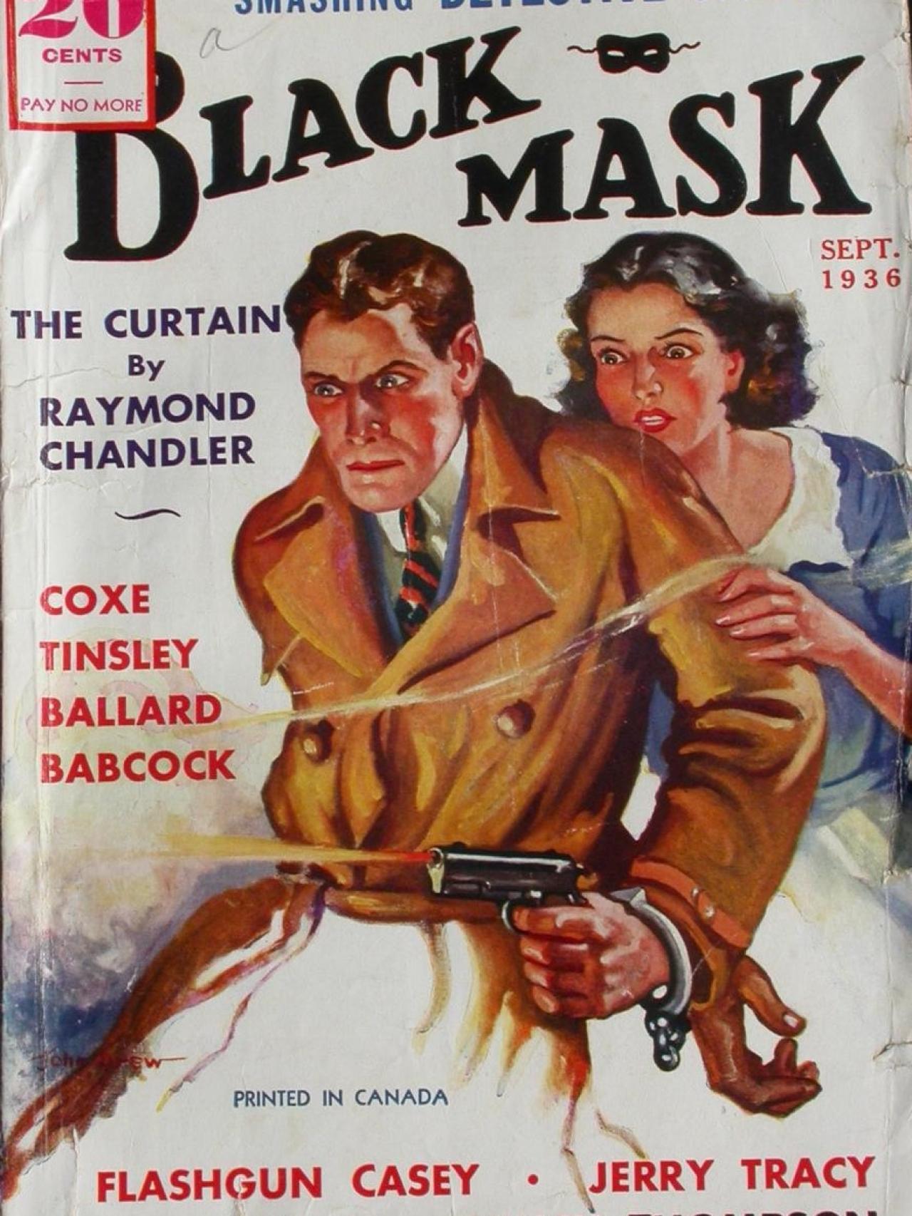 El pulp 'Black Mask', donde empezó todo.