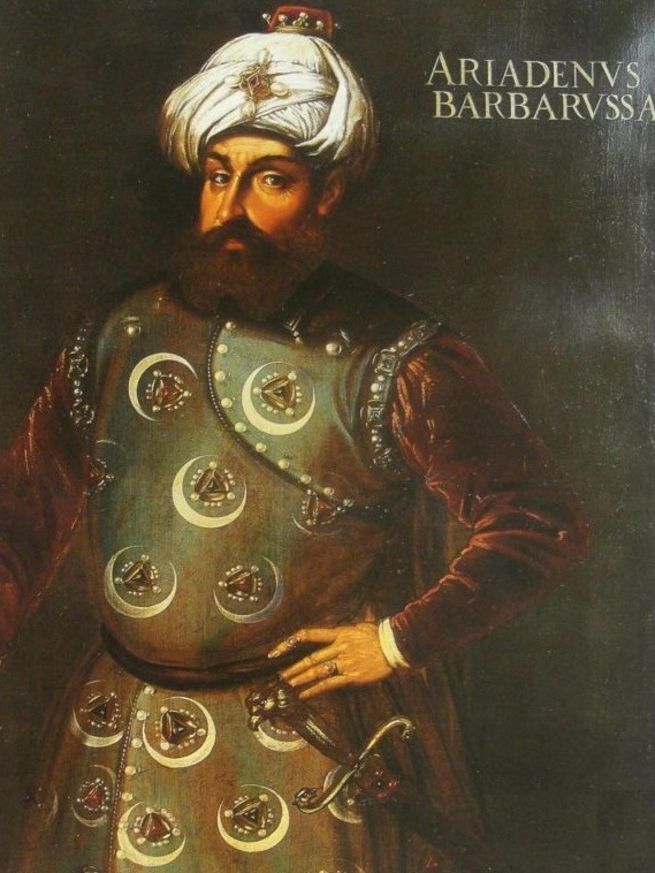Pintura que representa a Barbarroja
