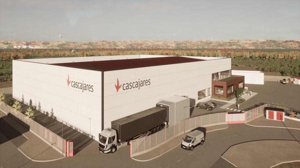 Recreación de cómo será la nueva fábrica de Cascajares que se inaugurará en septiembre
