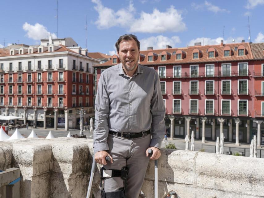 Puente, en la balconada del Ayuntamiento de Valladolid.