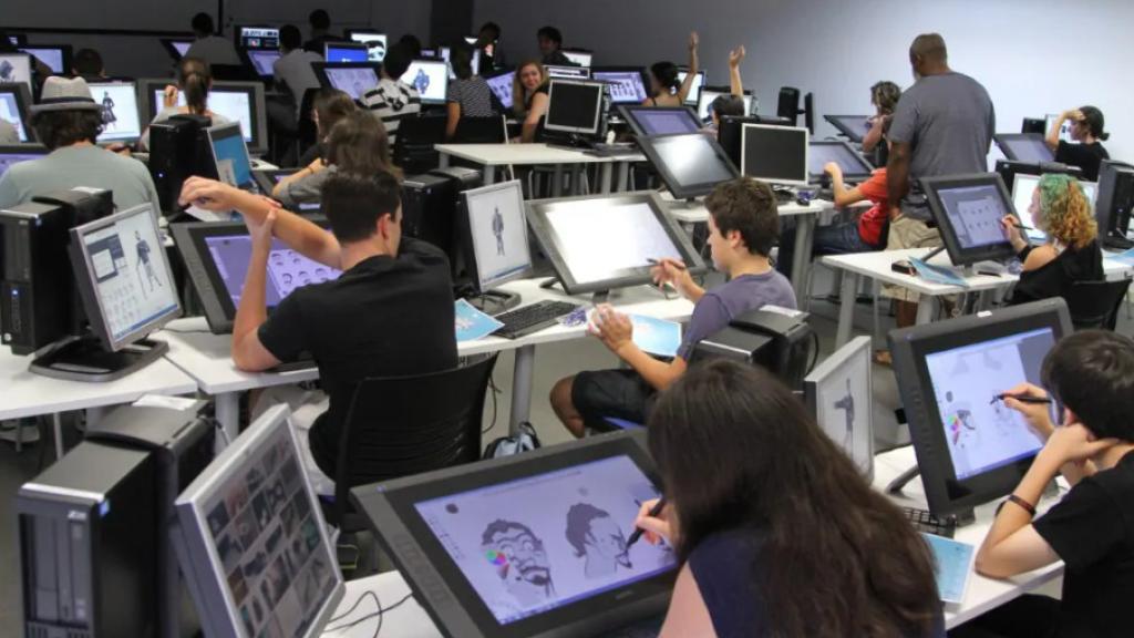 Una imagen de la U-tad, en Madrid, el centro donde estudió Alba.