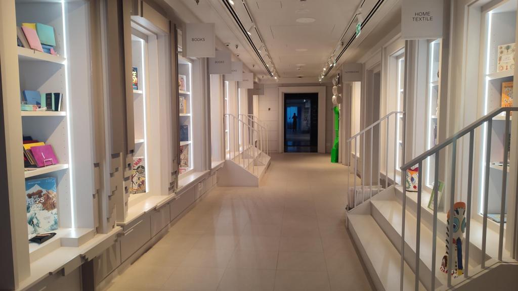Lo que parece ser una librería